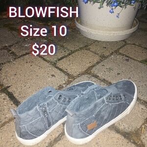 Blowfish zip-up lowtops